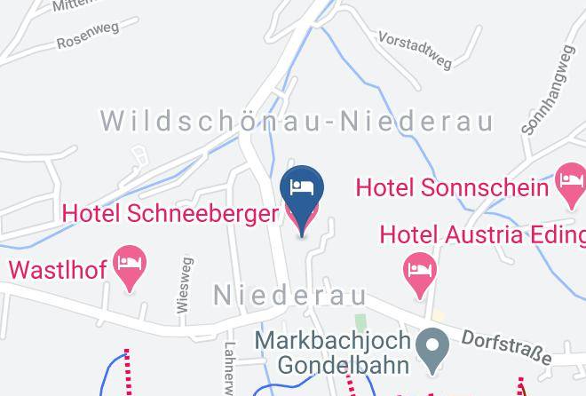 Kufstein - Hotel Schneeberger Maps