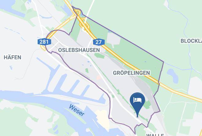 Stadt Bremen - Hotel Schonfeld Maps