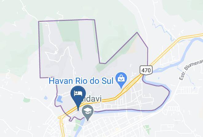 Rio Do Sul - Hotel Schreiber Maps