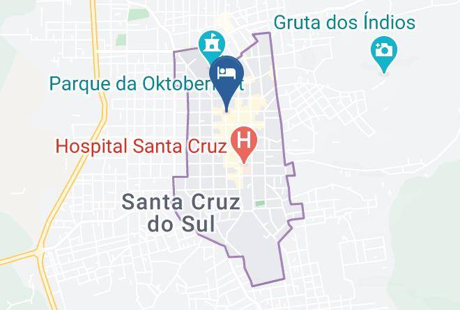 Santa Cruz Do Sul - Hotel Schulz Maps