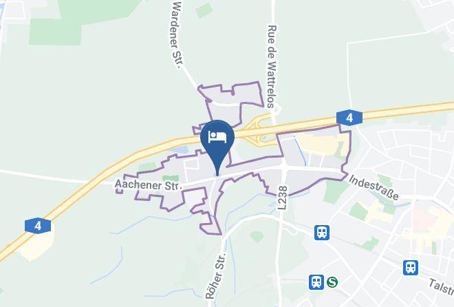 Aachen - Hotel Schwan Maps