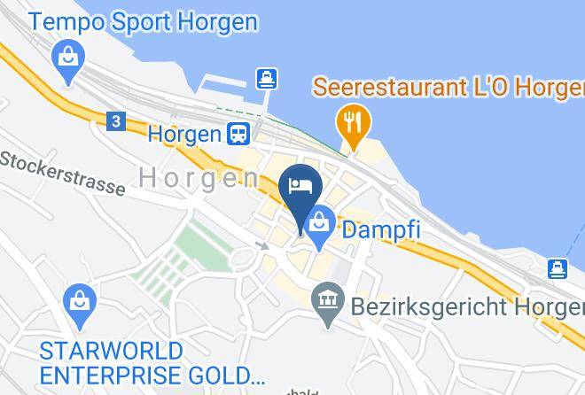 Horgen - Romantik Hotel Schwan Maps
