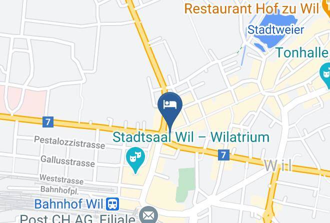 Hotel Schwanen Wil Map
