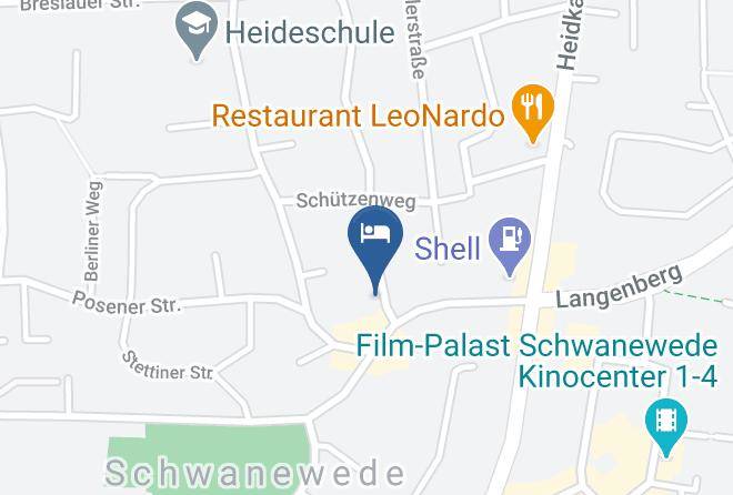 Osterholz - Hotel Schwanenberg Maps