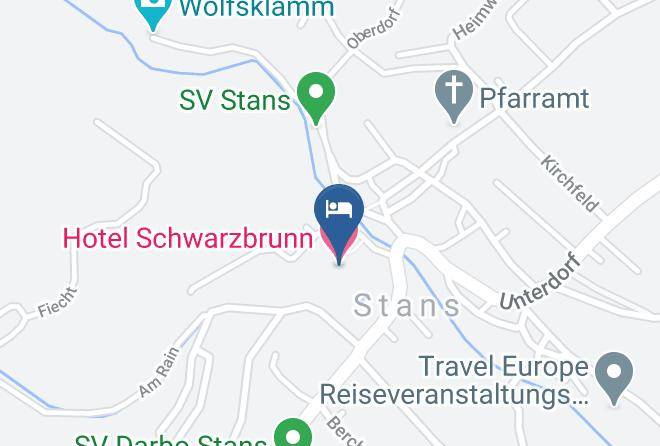 Schwaz - Hotel Schwarzbrunn Maps