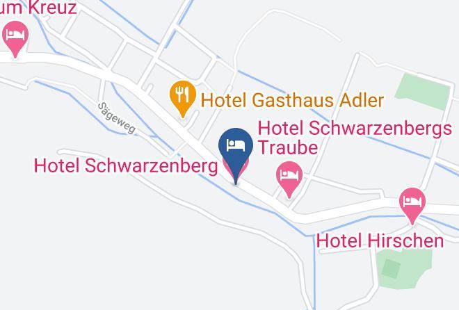 Breisgau Hochschwarzwald - Hotel Schwarzenberg Maps
