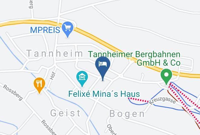 Hotel Schwarzer Adler & Dependance Sonnenheim Map