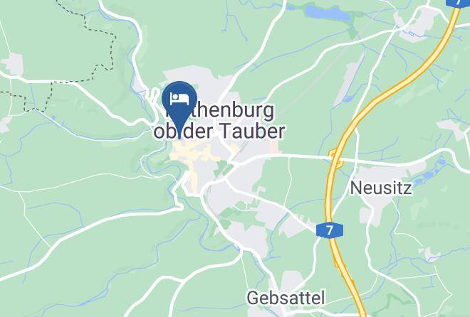 Ansbach - Hotel & Restaurant Schwarzer Adler Maps