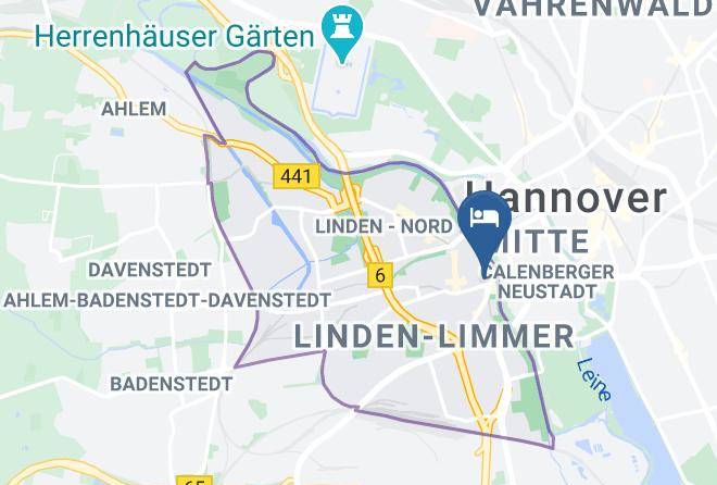 Stadt Hannover - Hotel Schwarzer Bar Maps
