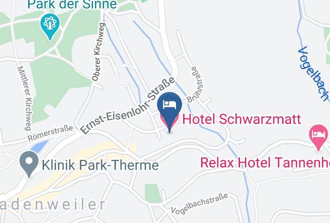 Breisgau Hochschwarzwald - Hotel Schwarzmatt Maps