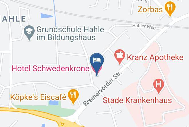 Stade - Hotel Schwedenkrone Maps