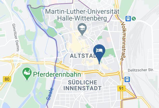 Halle - Hotel Schweizer Hof Maps