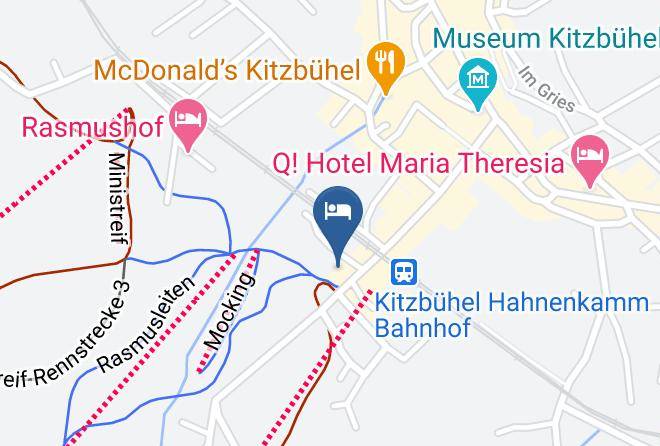 Kitzbuhel - Aktiv Hotel Schweizerhof Kitzbuhel Maps