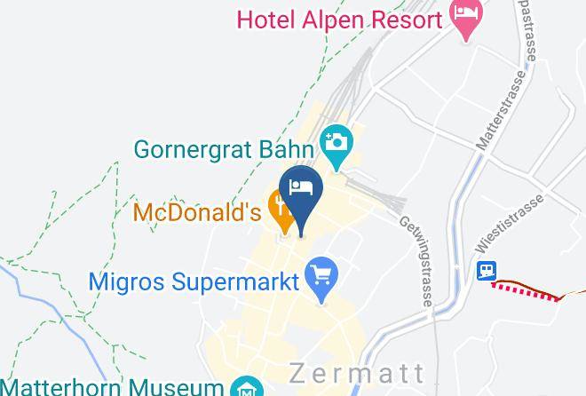 Visp - Hotel Schweizerhof Maps