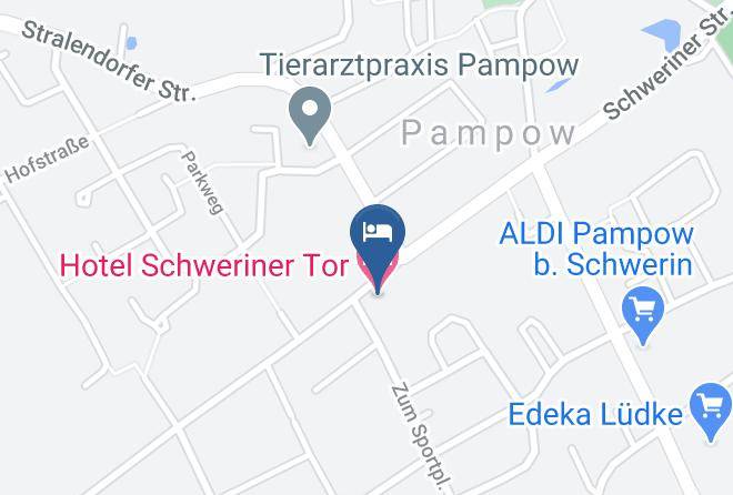 Ludwigslust Parchim - Hotel Schweriner Tor Maps
