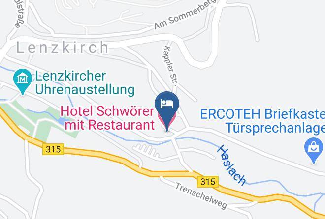 Breisgau Hochschwarzwald - Hotel Schworer Mit Restaurant Maps