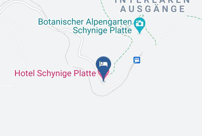 Berghotel Schynige Platte Map