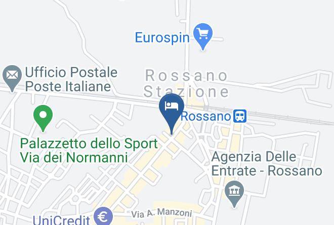 Cosenza - Hotel Scigliano Maps