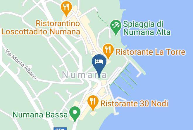 Ancona - Hotel Scogliera Numana Maps