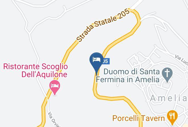 Terni - Hotel Scoglio Dell'aquilone Maps