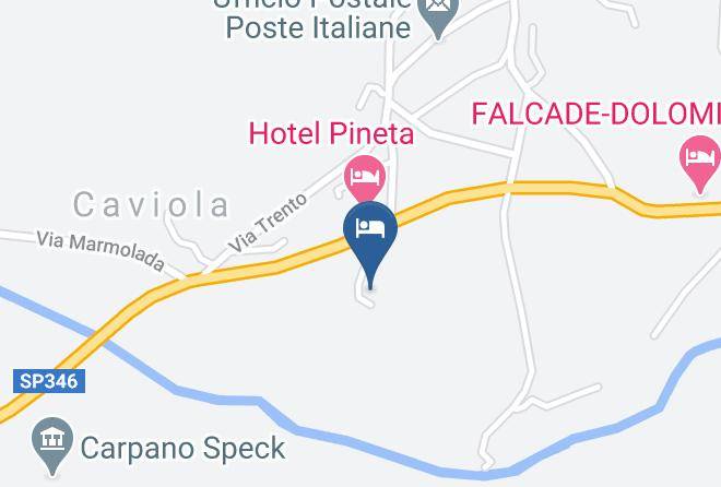 Belluno - Hotel Scoiattolo Maps