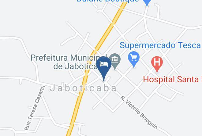Jaboticaba - Hotel Scolari Maps
