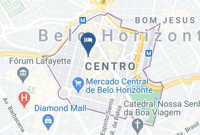 Belo Horizonte - Hotel Scotch Bar Maps