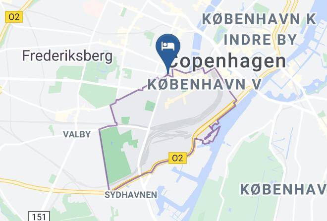 Kobenhavn - Hotel Sct Thomas Maps