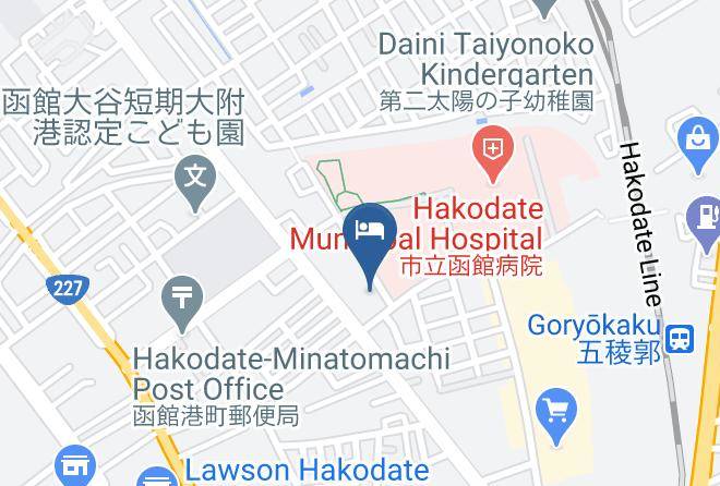 Hakodate City - Hotel Sea Breeze Maps