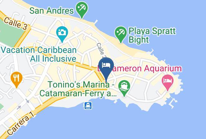 San Andres - Hotel Sol Caribe Seaflower Maps