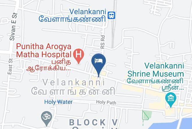 Kilvelur - Hotel Sea Gate Maps