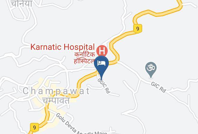 Champawat - Hotel Sea Hawk Maps