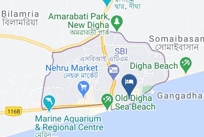 Ramnagar I - Hotel Sea Hawk Digha Maps