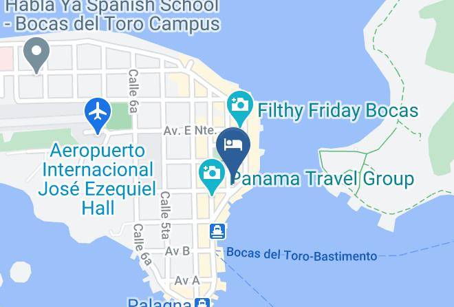 Bocas Del Toro - Hotelito Del Mar Maps