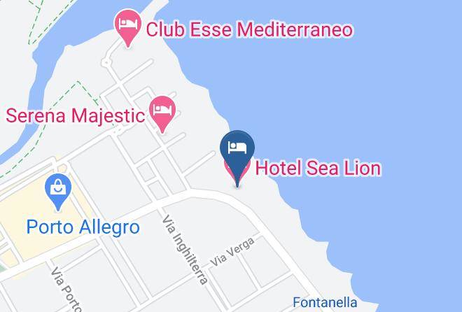 Pescara - Hotel Sea Lion Maps