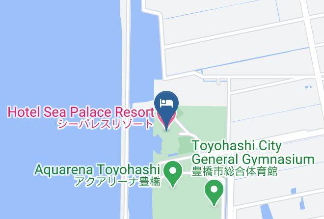 Toyohashi City - Hotel Sea Palace Resort Maps