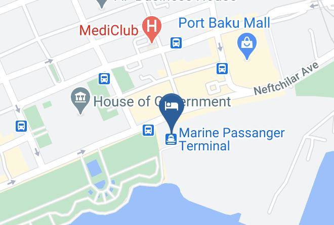Baki - Hotel Sea Port Hotel Maps