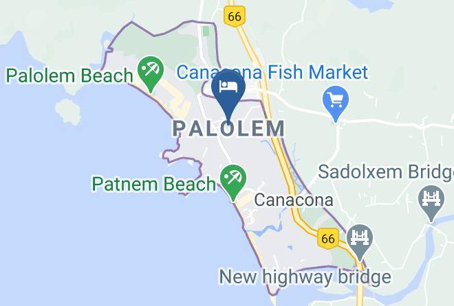 Canacona - Hotel Sea Shine Best Hotels In Palolem Beach Maps