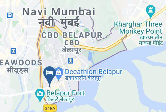 Navi Mumbai - Hotel Sea Shore Lodging & Boarding Maps