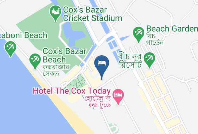 Chittagong - Hotel Sea World Maps
