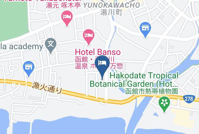 Hakodate City - Hotel Seagull Museum Maps