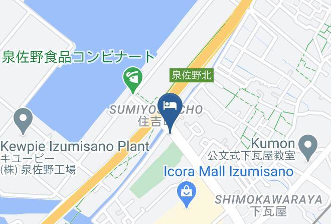 Izumisano City - Hotel Seagull Maps