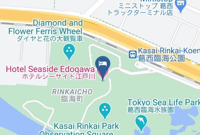 Edogawa Ward - Hotel Seaside Edogawa Maps
