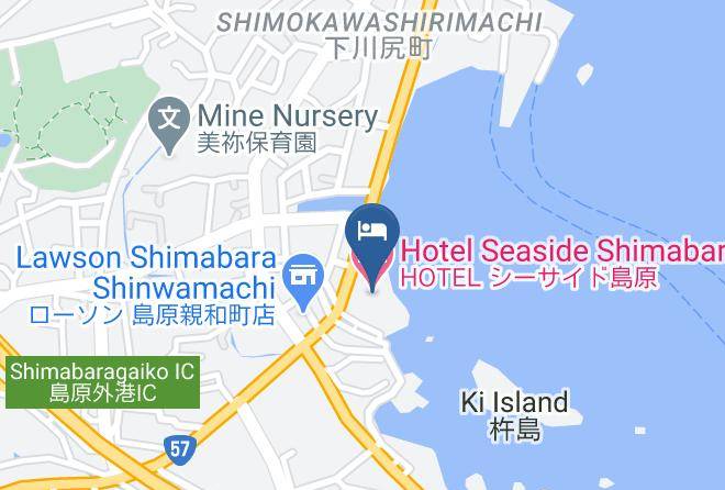 Shimabara City - Hotel Seaside Shimabara Maps
