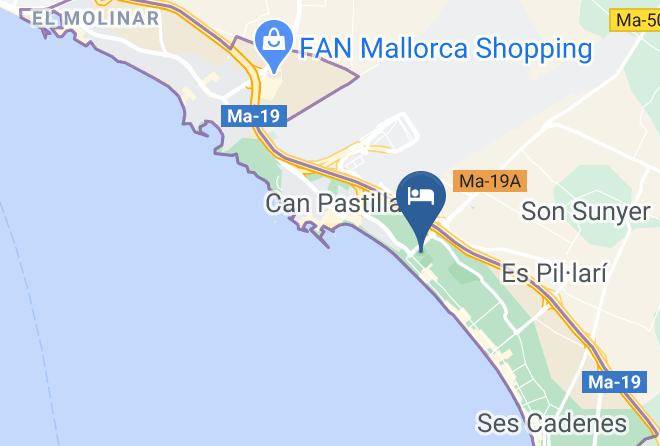 Hotel Seasun Aniram Map