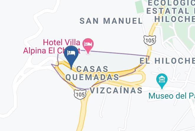 Mineral Del Monte - Hotel Secreto Maps