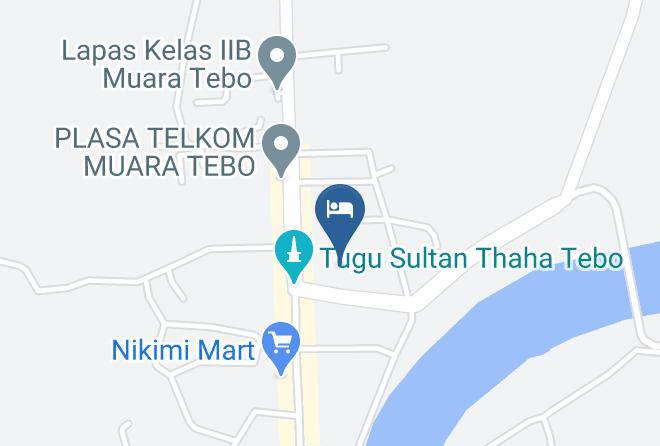 Tebo Regency - Hotel Sederhana Maps