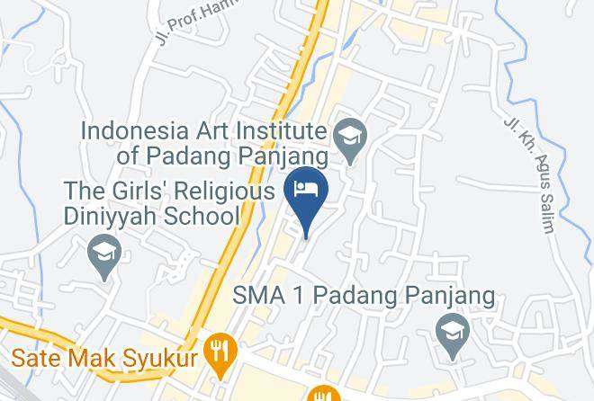 Padang Panjang - Hotel Sedona Bumi Minang Maps