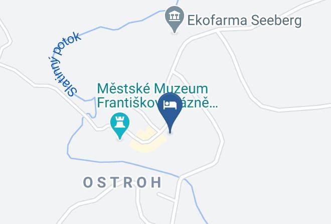 Cheb - Hotel Seeberg Frantiskovy Lazne Maps