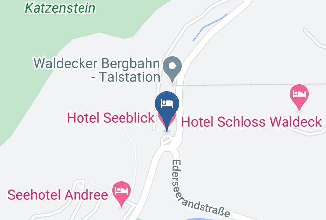 Waldeck Frankenberg - Hotel Seeblick Maps